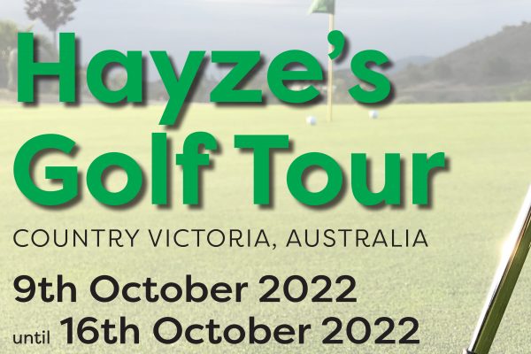 Hayze’s Golf Tour